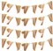 4 Pcs Back to School Banner Pencil Shavings Garland DIY First Day of School